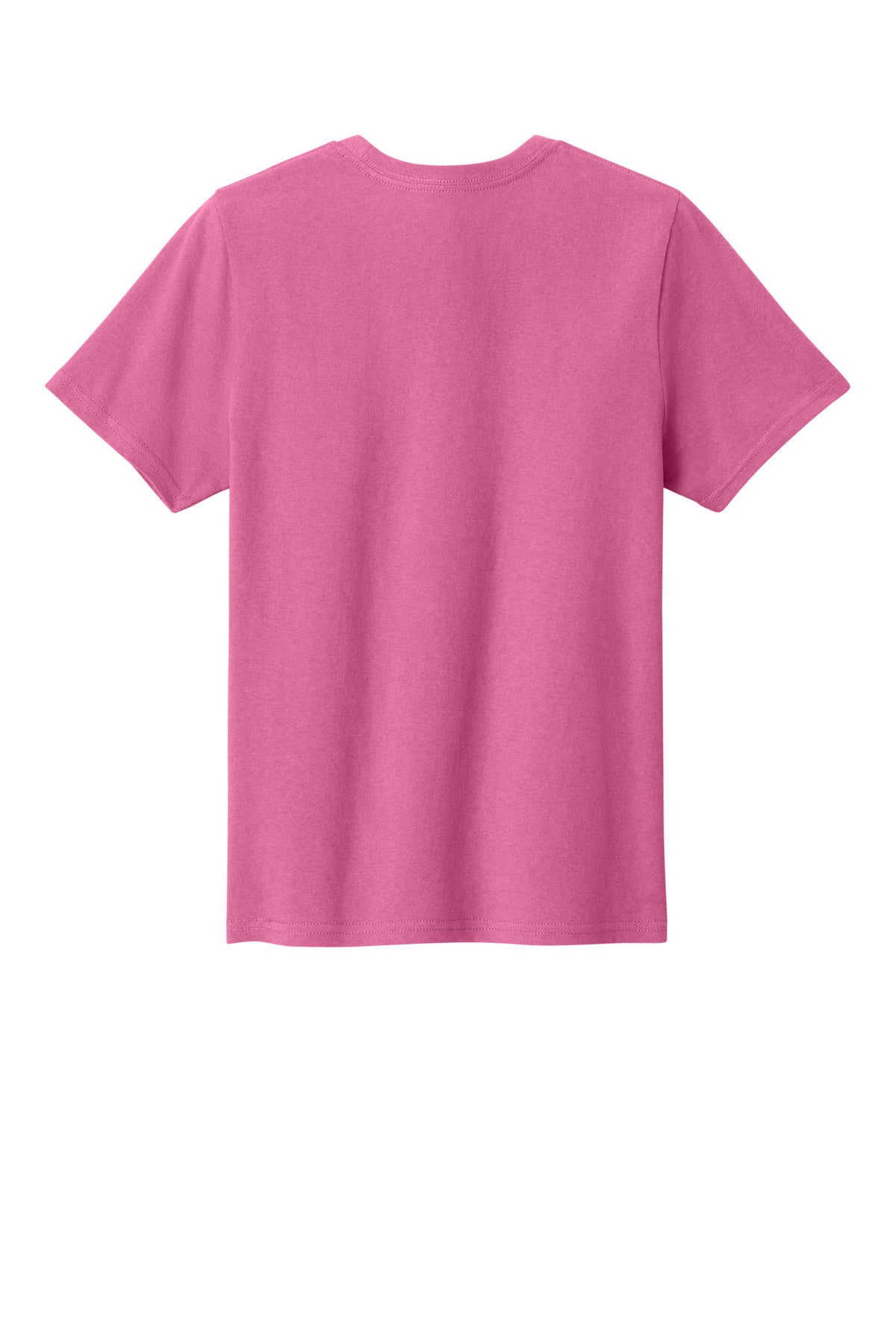 Rear View of AwrnsPink Port & Co Youth Easy Cotton Tee PC43Y