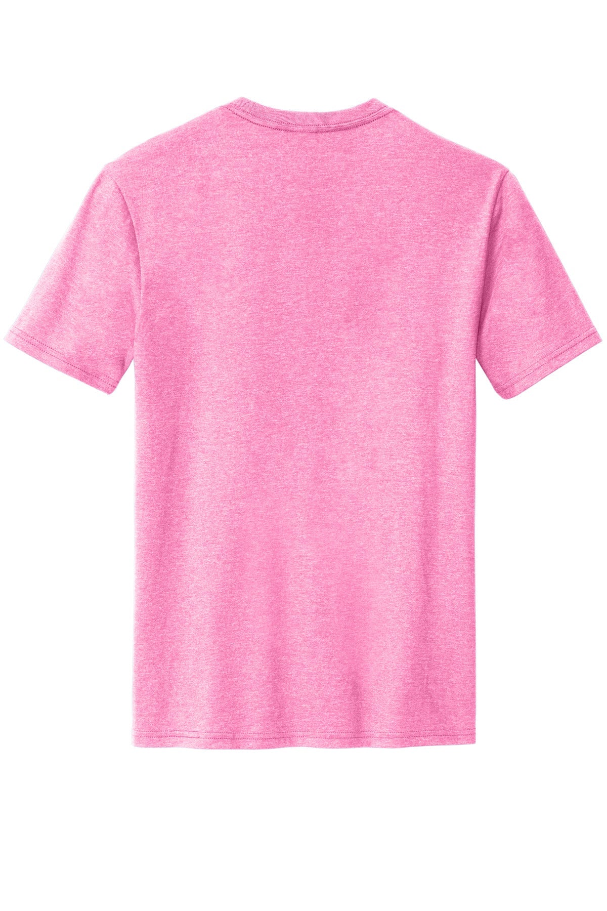 Rear View of AwrnsPnkHt District Perfect Blend CVC Tee. DM108