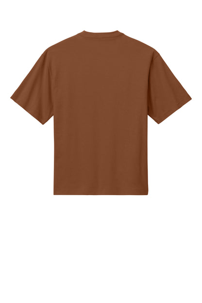 Rear View of BakedClay District Heavyweight Very Important Tee DT6065