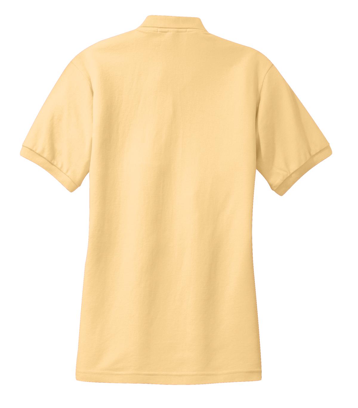 Rear View of Banana Port Authority Women's Silk Touch Polo. L500