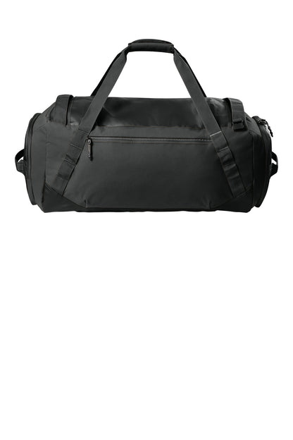 Rear View of Black Carhartt 75L Heavy Haul Duffel CTB0000605