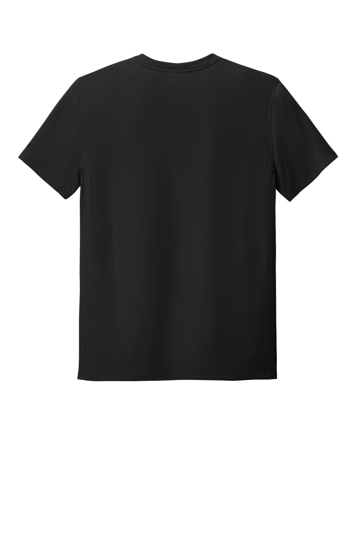 Rear View of Black Carhartt Force Sun Defender Short Sleeve T-Shirt CT106868