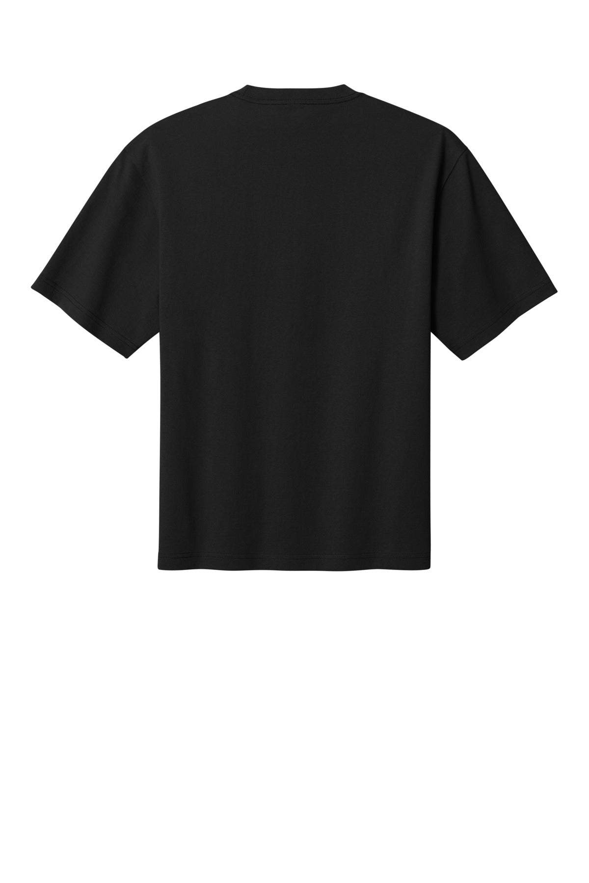 Rear View of Black District 7-Oz. Gritty Tee DT7075