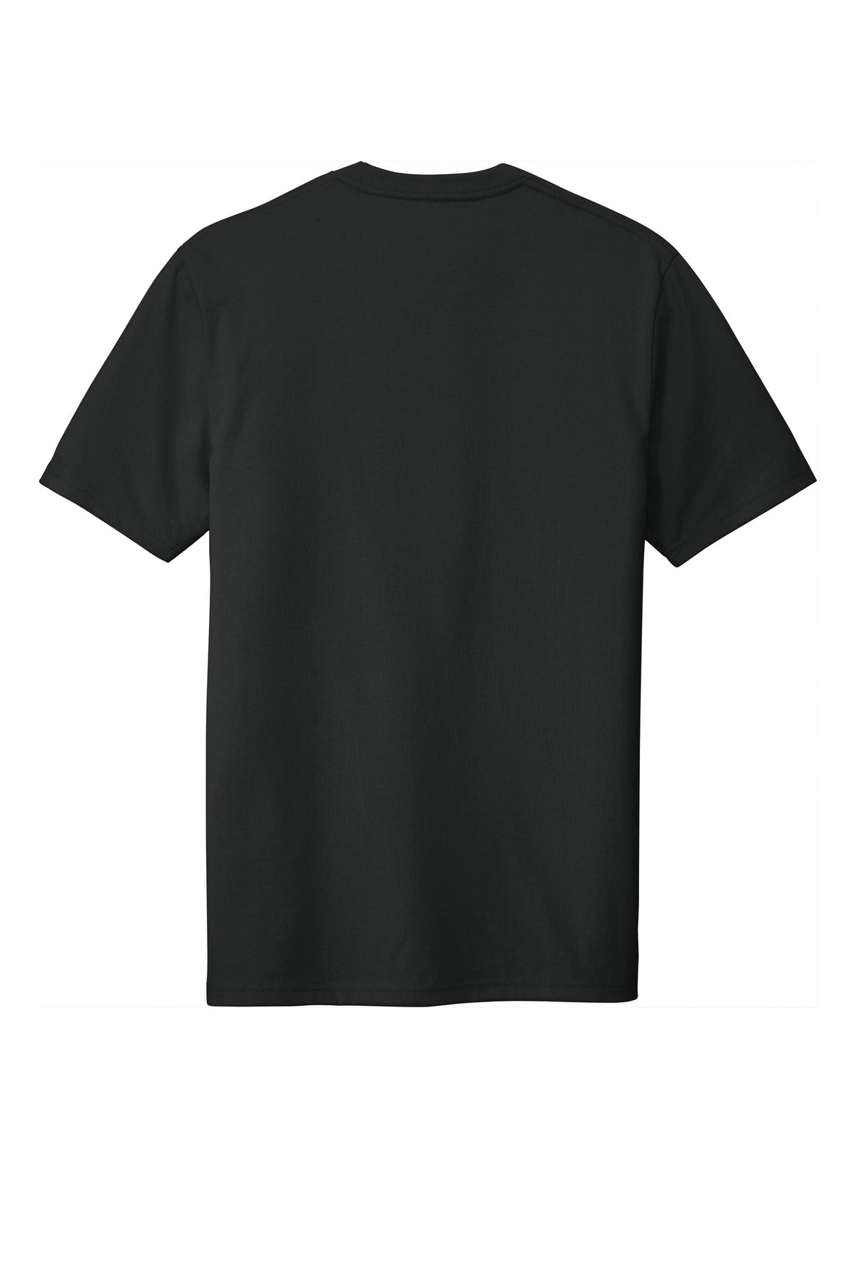 Rear View of Black District Re-Tee DT8000