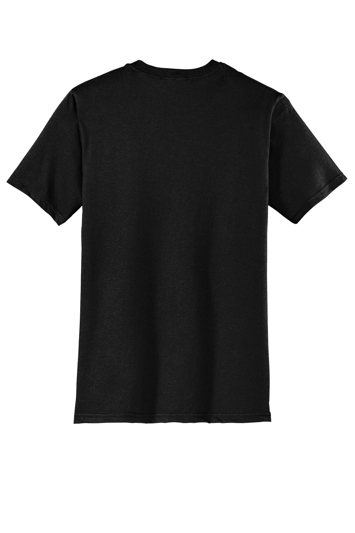 Rear View of Black District Very Important Tee . DT6000