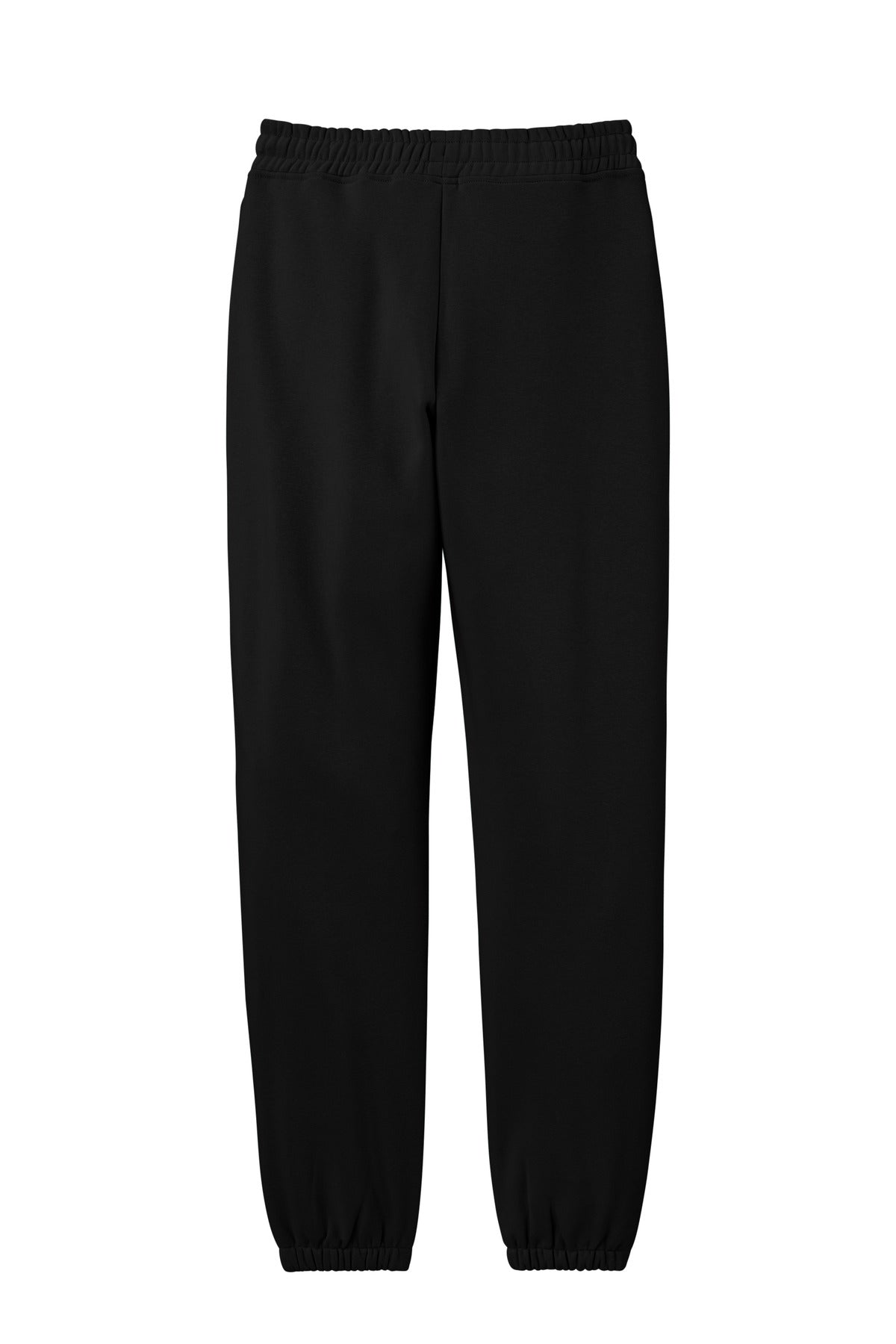 Rear View of Black District V.I.T. Heavyweight Fleece Sweatpant DT6162