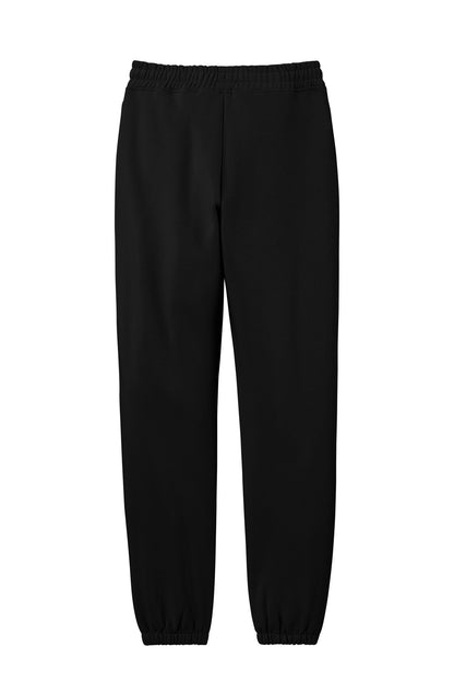 Rear View of Black District V.I.T. Heavyweight Fleece Sweatpant DT6162