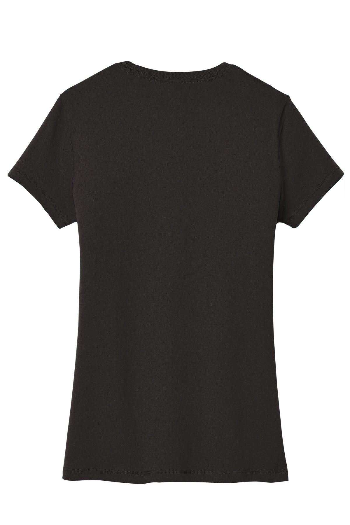 Rear View of Black District Women's Very Important Tee . DT6002