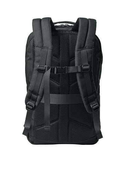 Rear View of Black Eddie Bauer Adventurer Backpack EB912