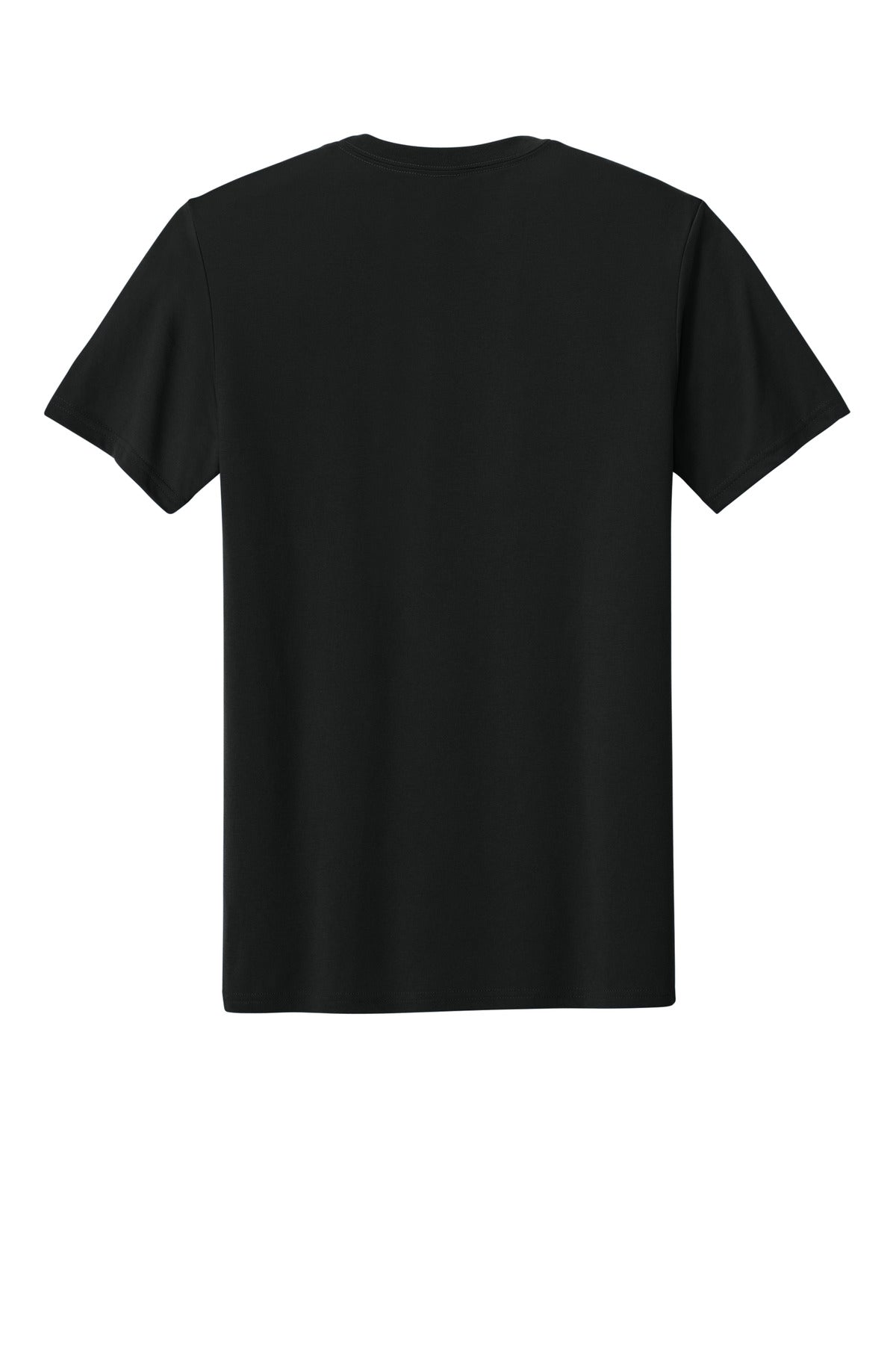 Rear View of Black Gildan Gildan Performance T-Shirt. 42000