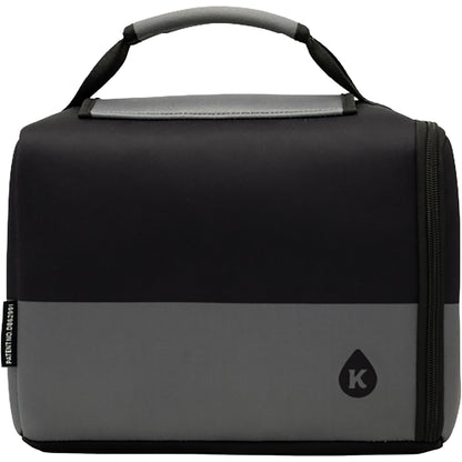 Rear View of Black Kanga Kase Mate 12-Pack Cooler