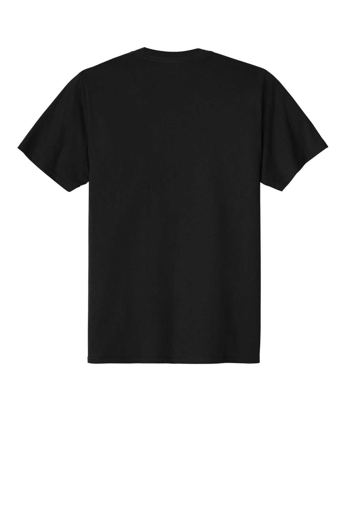 Rear View of Black Port & Co CVC Tee PC340