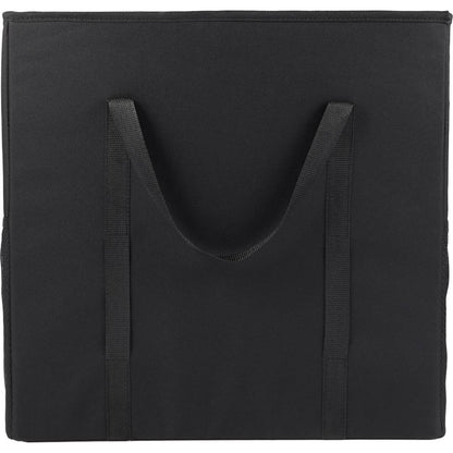 Rear View of Black Recycled Trunk Organizer plain