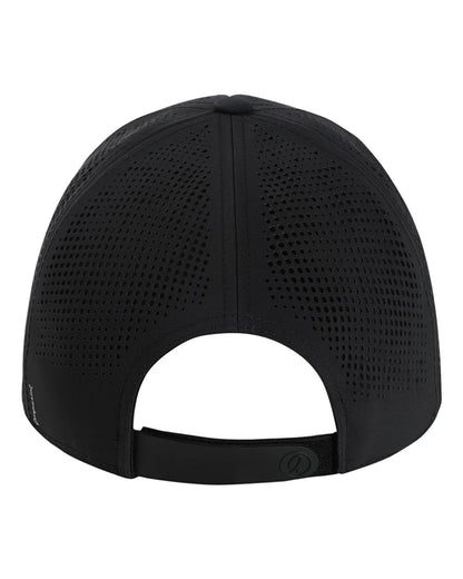 Rear View of Black The Alpha Cap - S1502