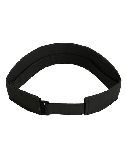 Rear View of Black The Performance Phoenix Visor - 3124P
