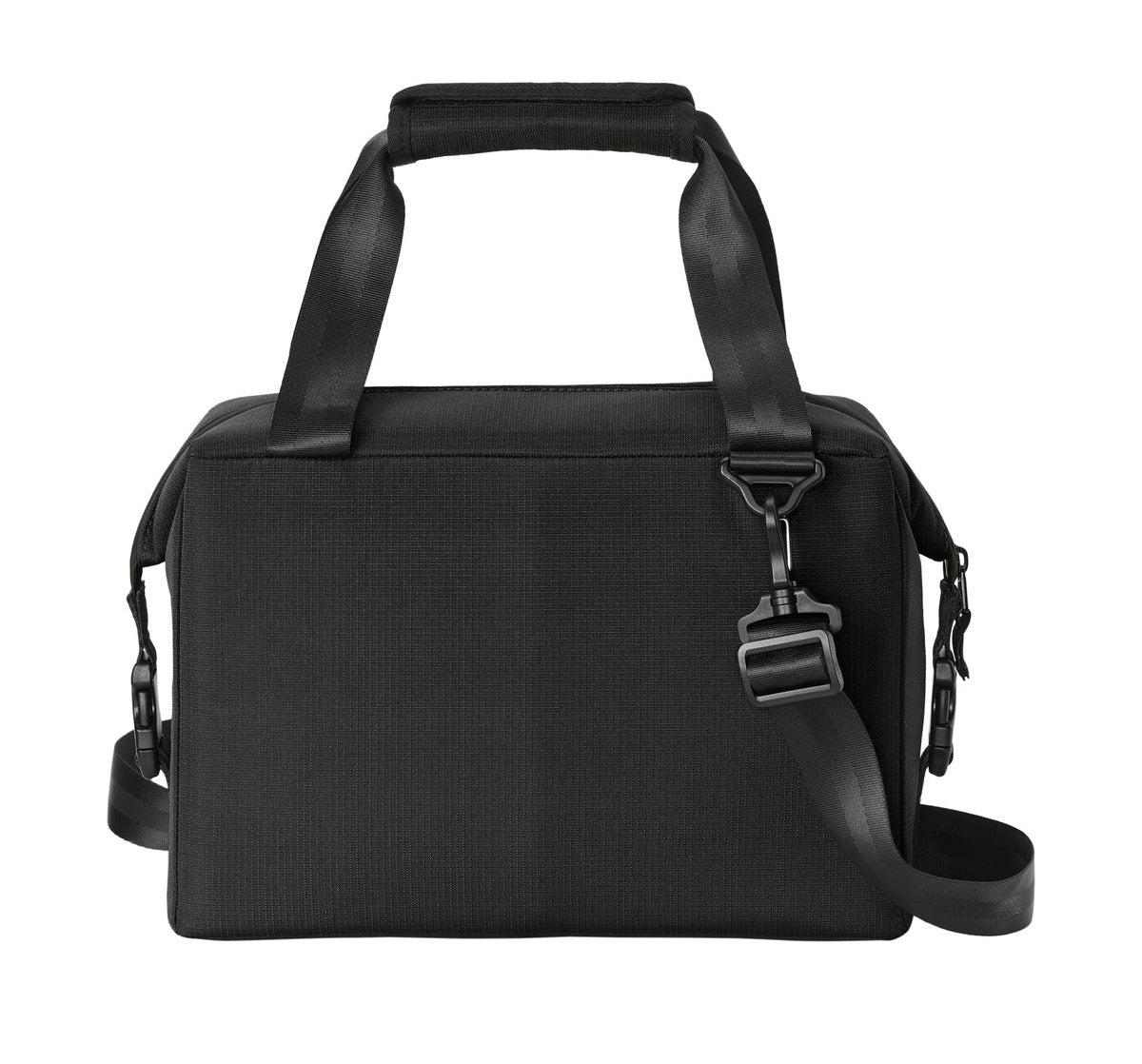 Rear View of Black TravisMathew Chill'n 12-Can Cooler TMB600