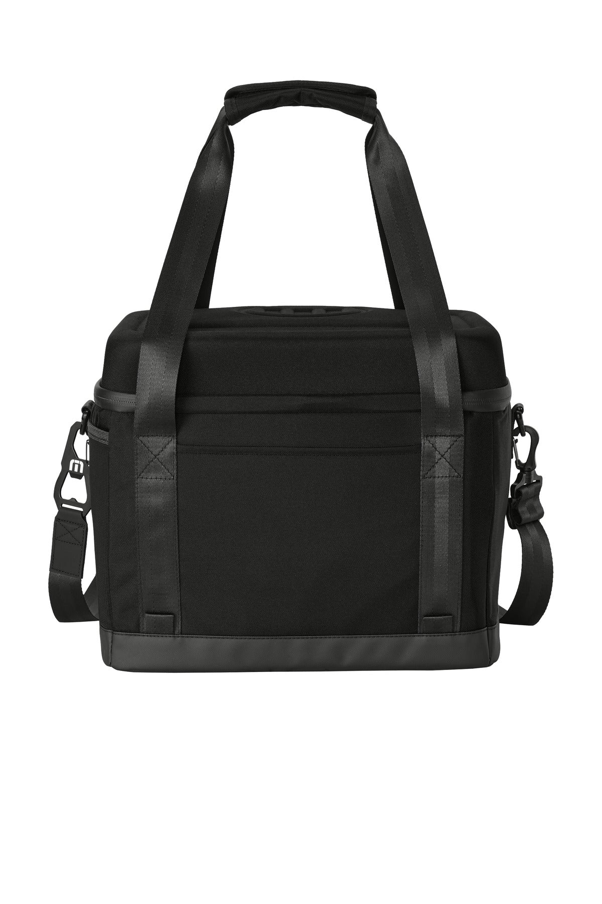 Rear View of Black TravisMathew Cruise 24-Can Cooler TMB601