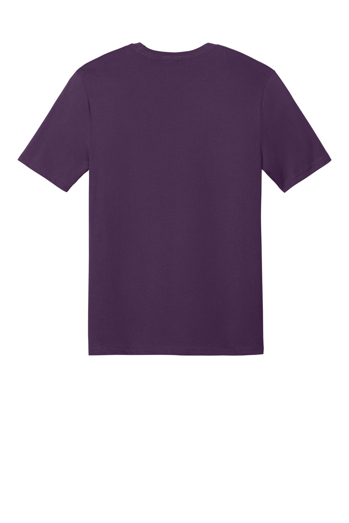 Rear View of Blackberry District Perfect Weight CVC Tee DT184