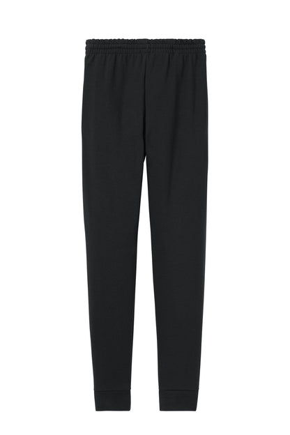 Rear View of BlackInk Jerzees Ultimate Unisex CVC Ring Spun Pocket Jogger IC50M