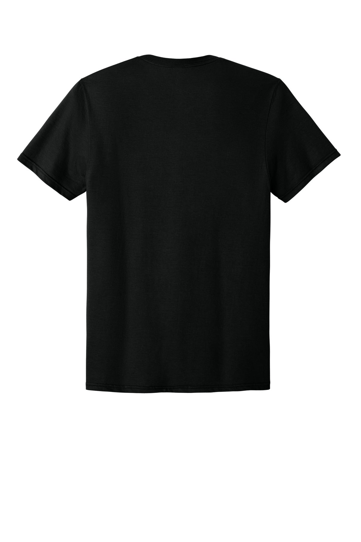 Rear View of BlackInk Jerzees Ultimate Unisex Ring Spun T-Shirt IC46M