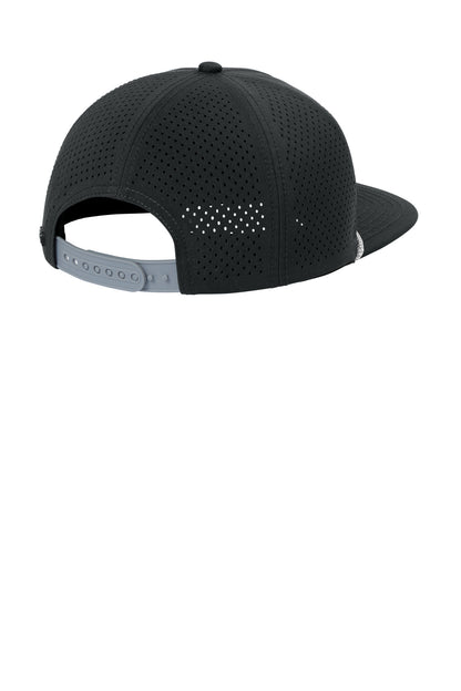Rear View of Blacktop OGIO 5-Panel Rope Performance Cap OG607