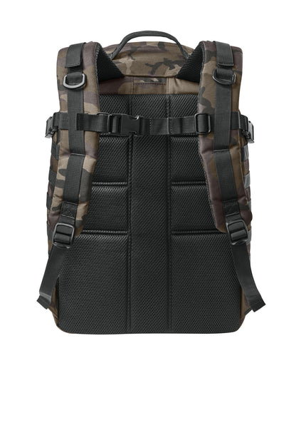 Rear View of BlkInkCamo CornerStone Large Tactical Backpack CSB206