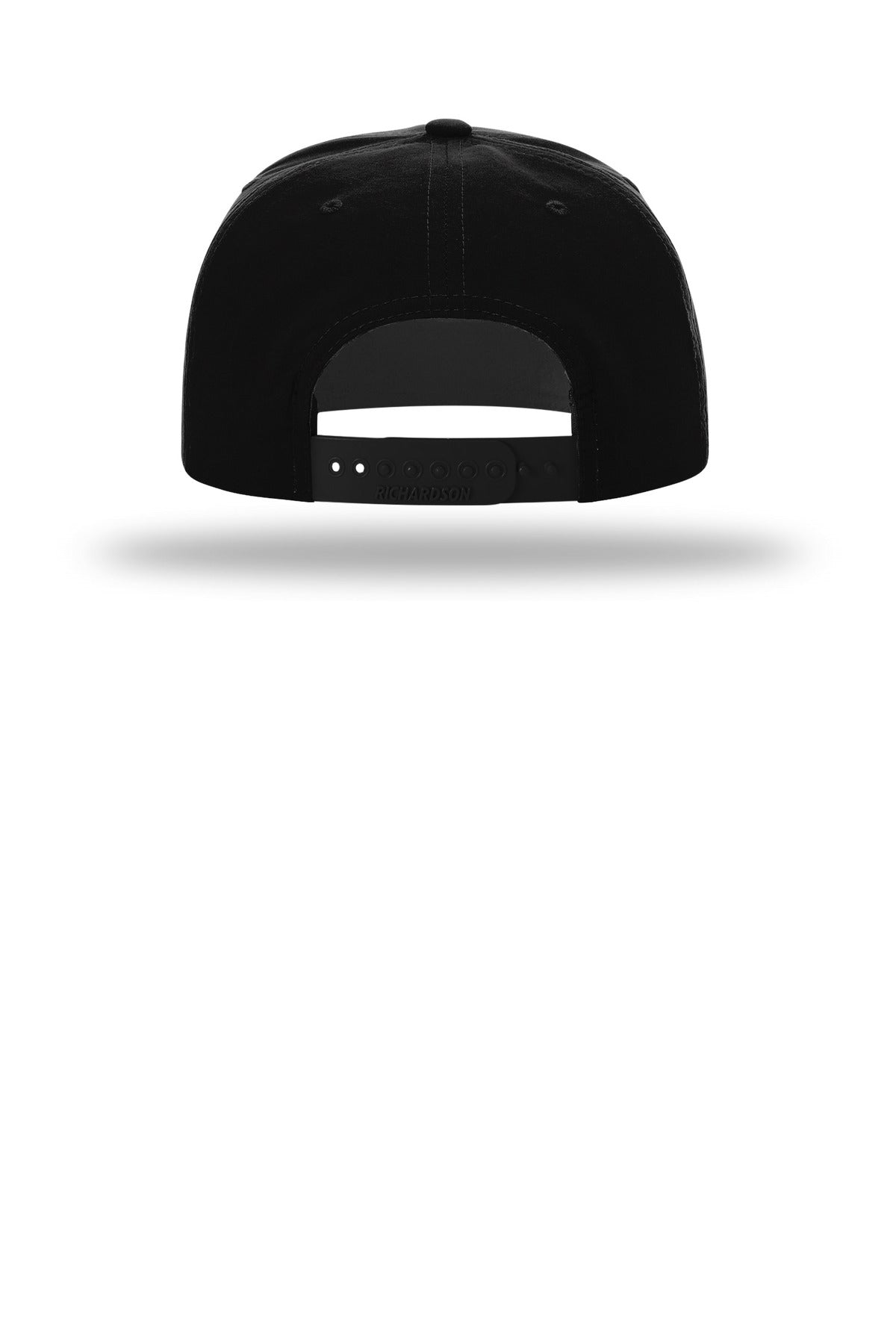 Rear View of Blk/White Richardson Umpqua Gramps Cap 256