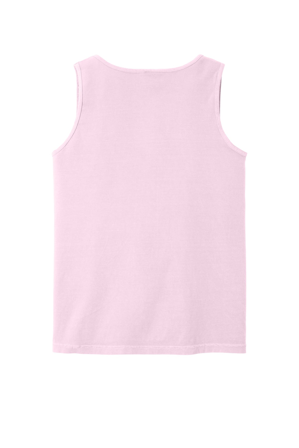 Rear View of Blossom COMFORT COLORS Heavyweight Ring Spun Tank Top. 9360