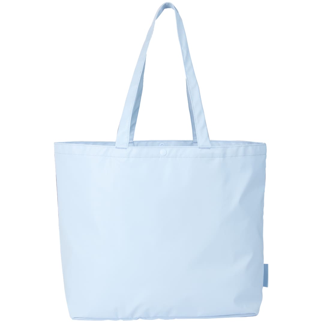 Rear View of Blue Hydro Flask® Tag Along Tote plain