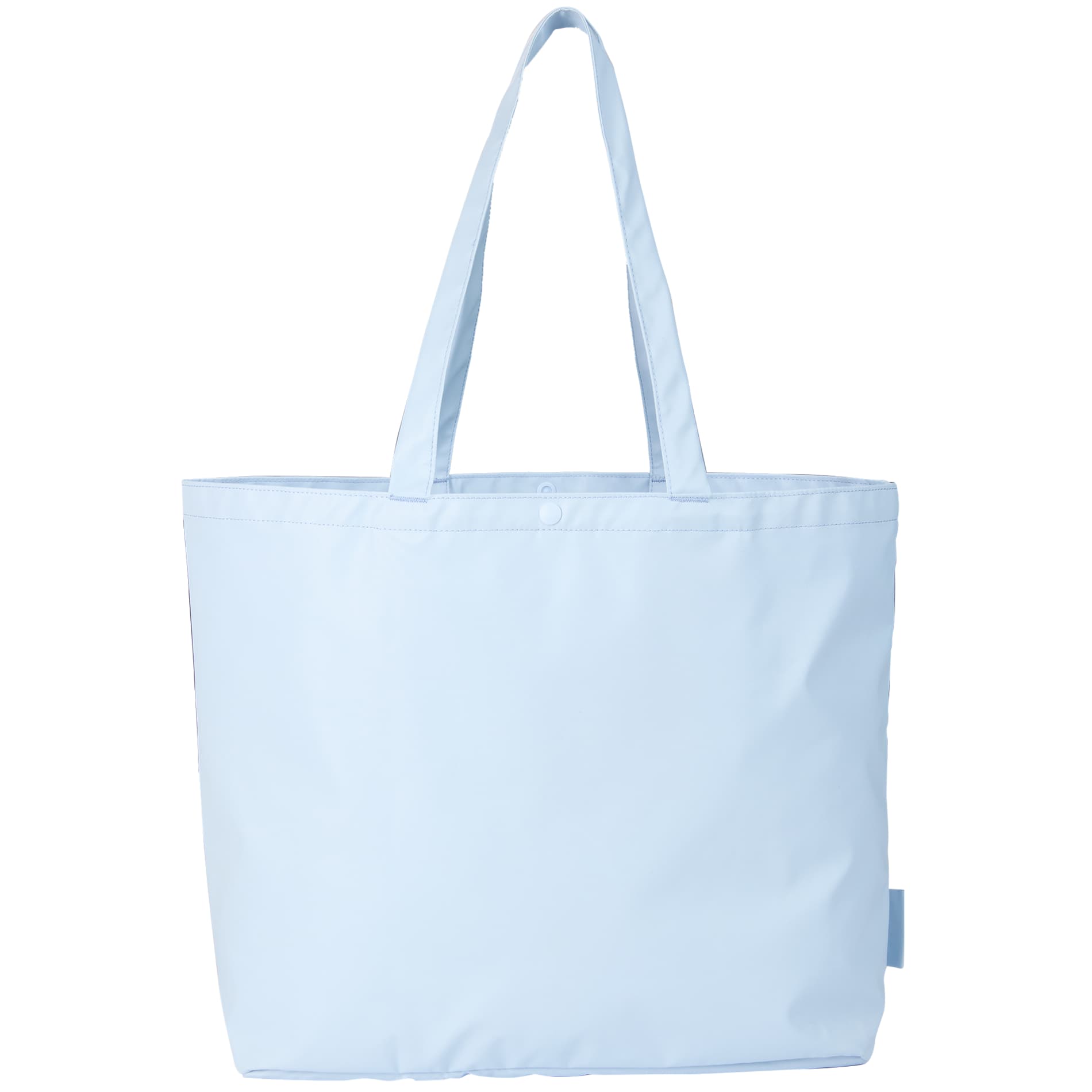 Rear View of Blue Hydro Flask® Tag Along Tote plain