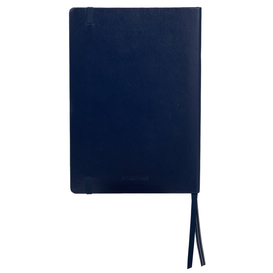 Rear View of Blue LEUCHTTURM1917 5.75" x 8.25" Hardcover Notebook plain