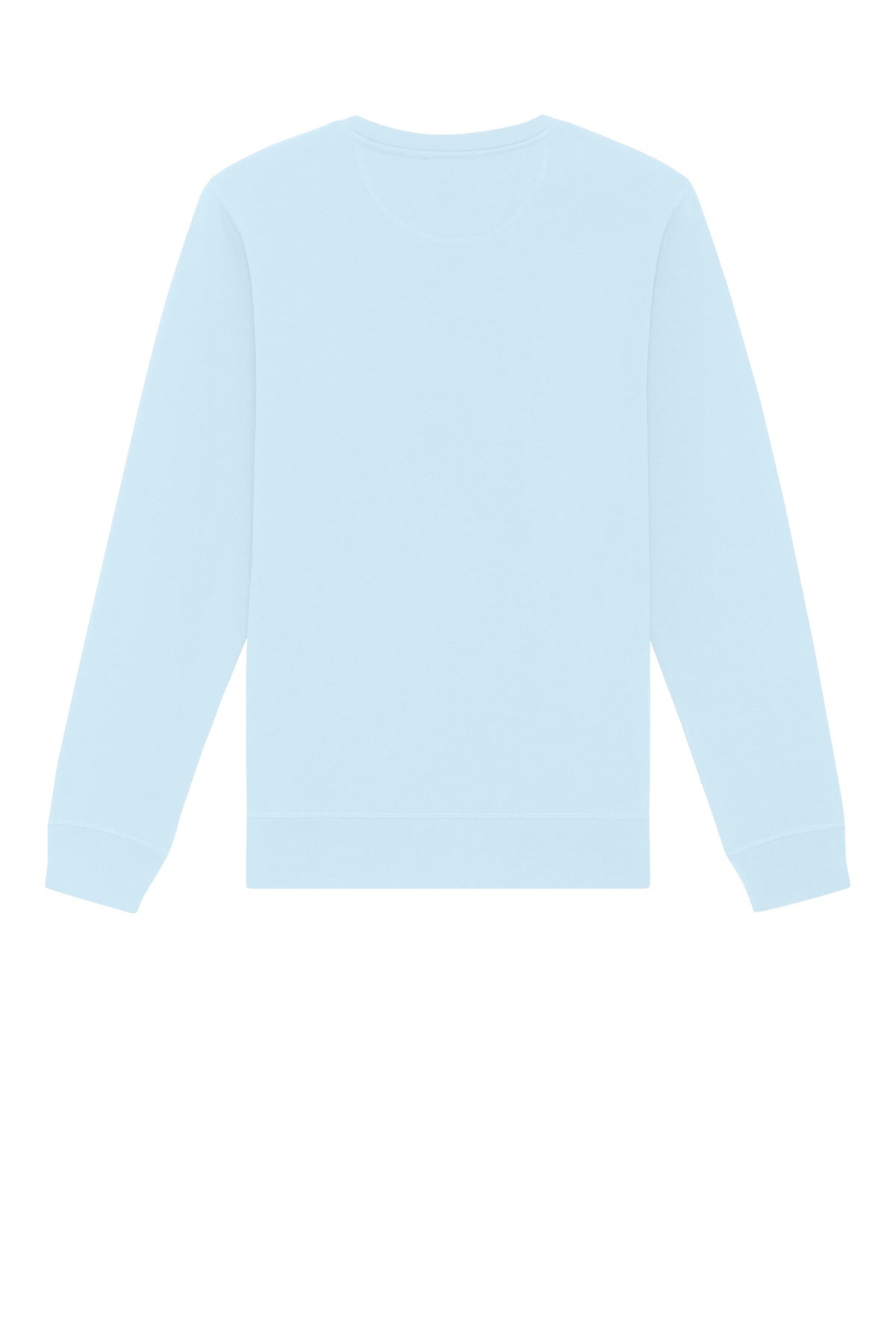 Rear View of BlueIce Stanley/Stella Unisex Roller Crewneck Sweatshirt SXU010
