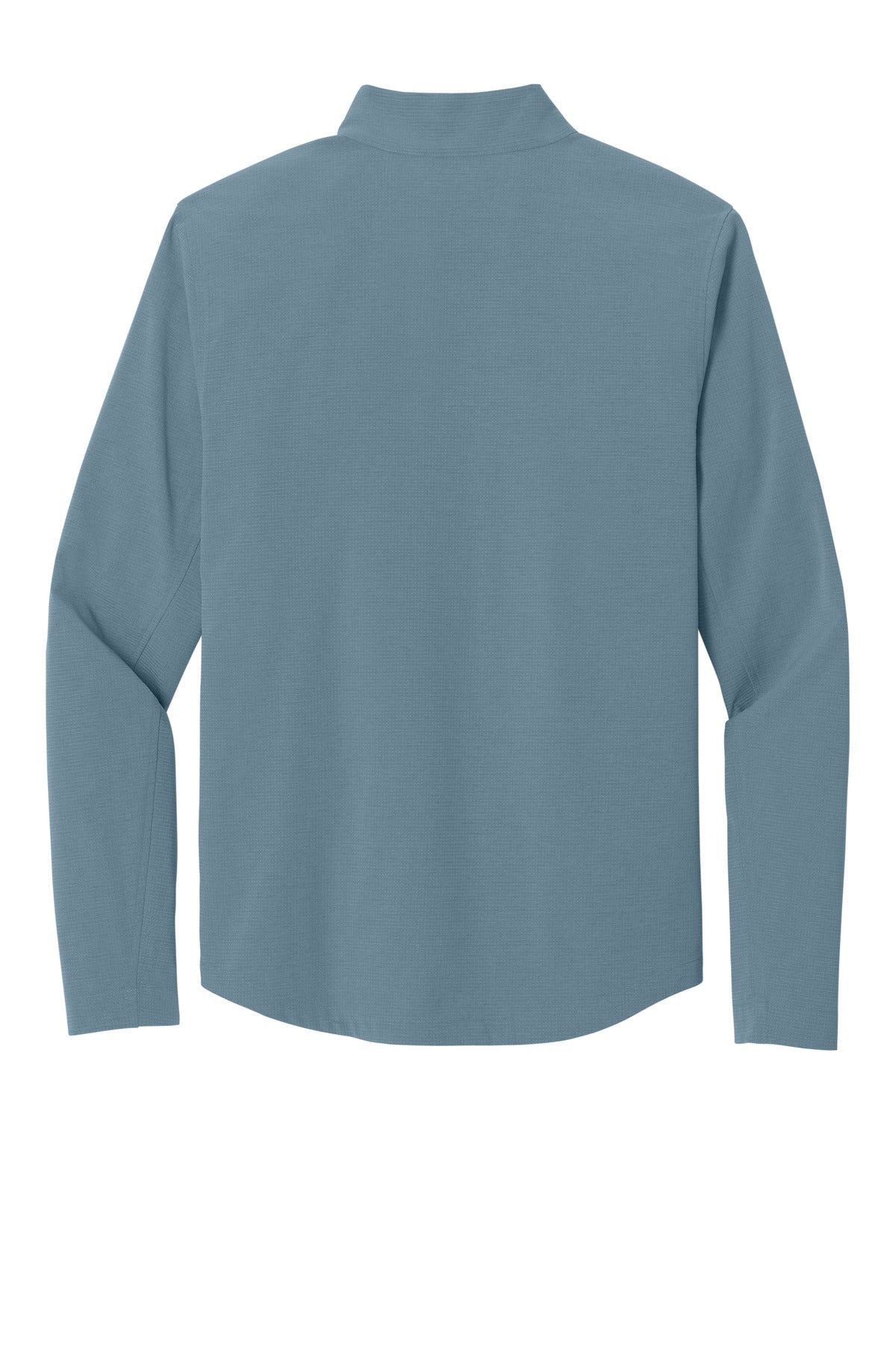 Rear View of BlueMist OGIO Aspect 1/2-Zip Pullover OG1003