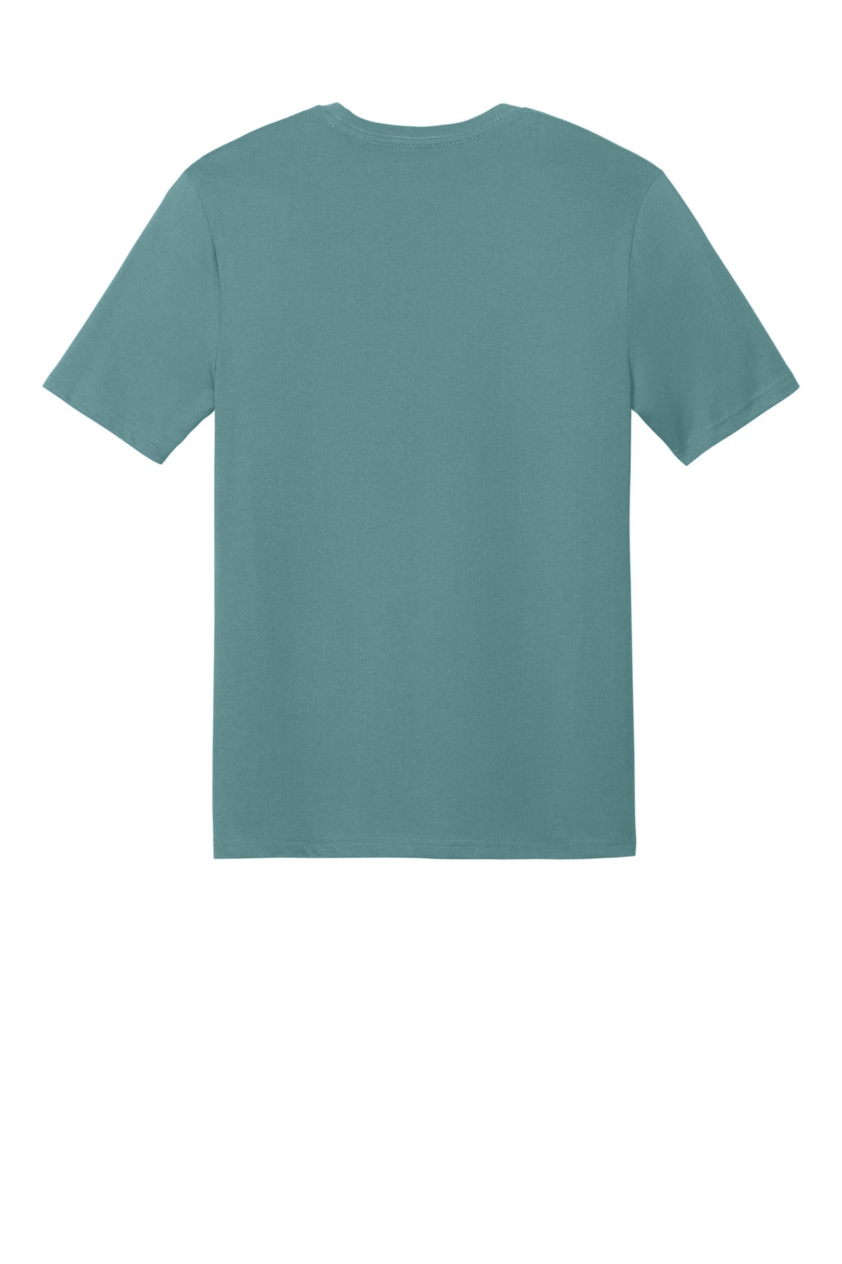 Rear View of Bluestone District Perfect Weight CVC Tee DT184