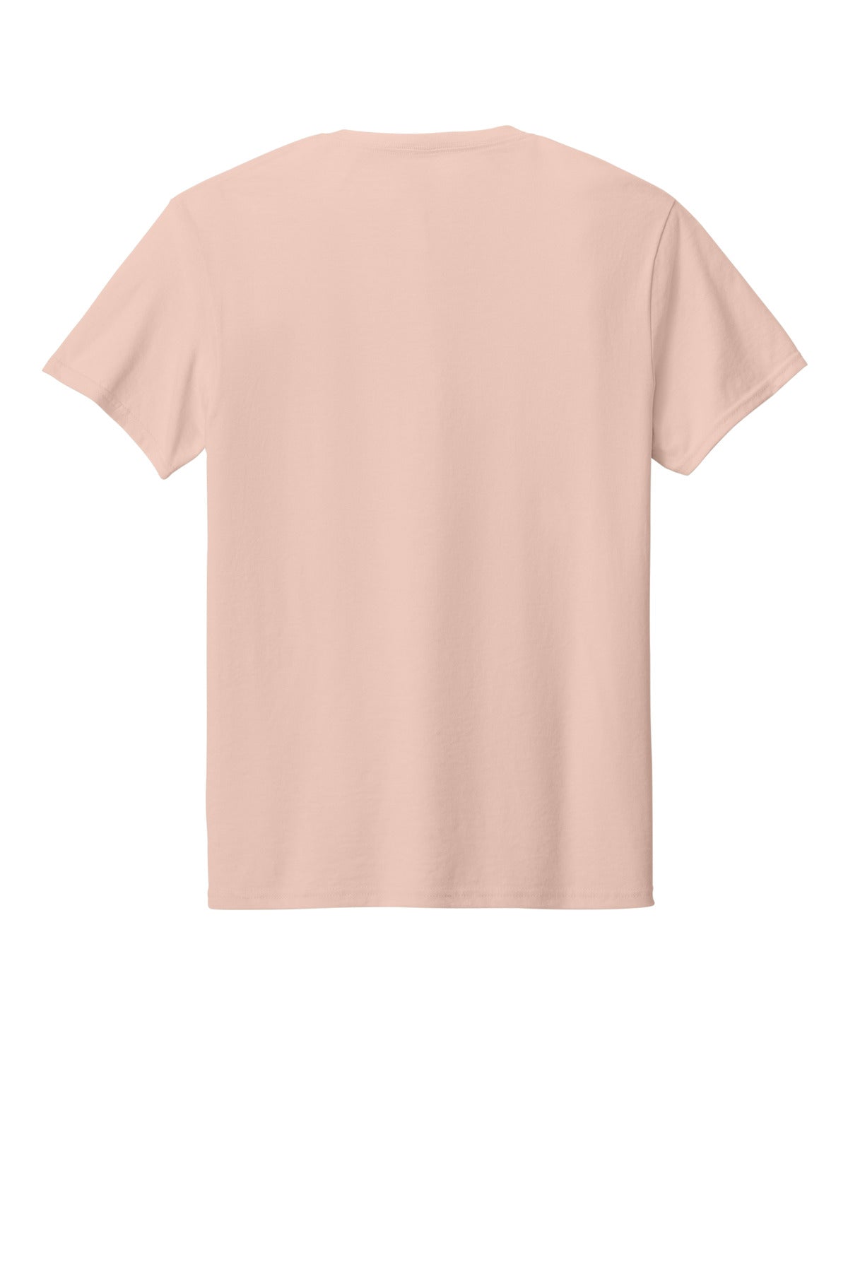 Rear View of BlushPink Jerzees Premium Blend Ring Spun T-Shirt 560M