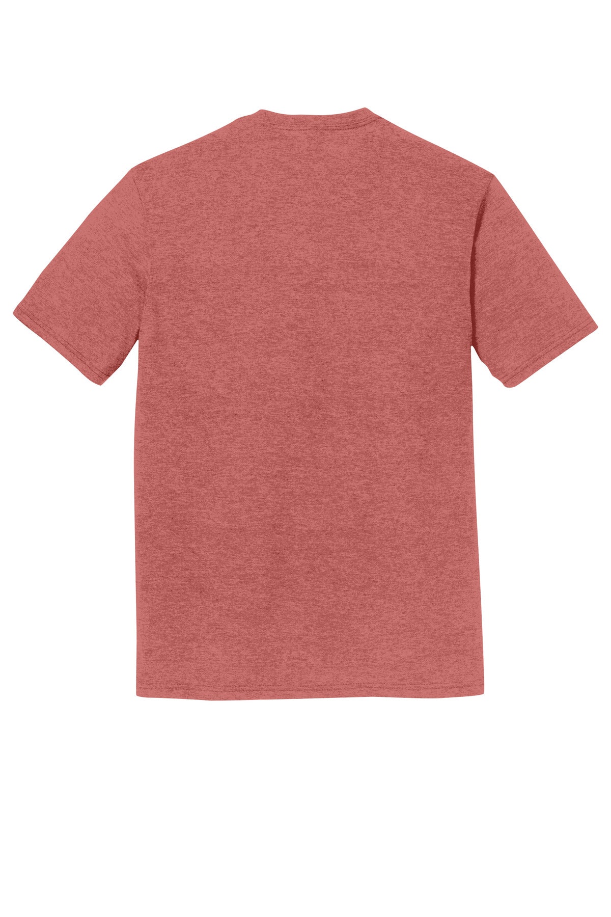 Rear View of BlustFrost District Perfect Tri DTG Tee DM130DTG
