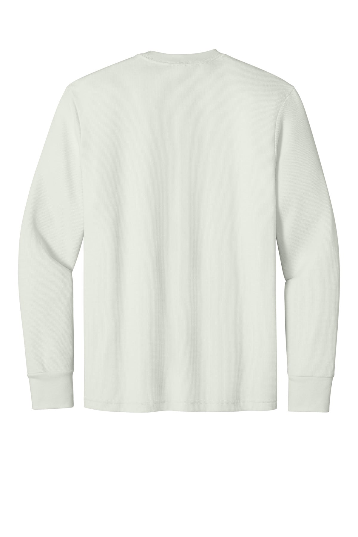 Rear View of Bone Next Level Apparel Ideal Thermal Long Sleeve Tee NL8211