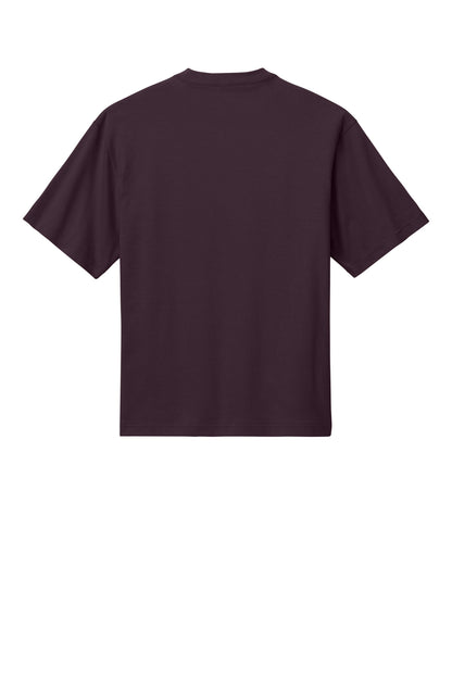 Rear View of Bordeaux District Heavyweight Very Important Tee DT6065