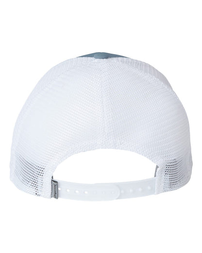 Rear View of Breaker Blue/ White The Original Sport Mesh Cap - X210SM