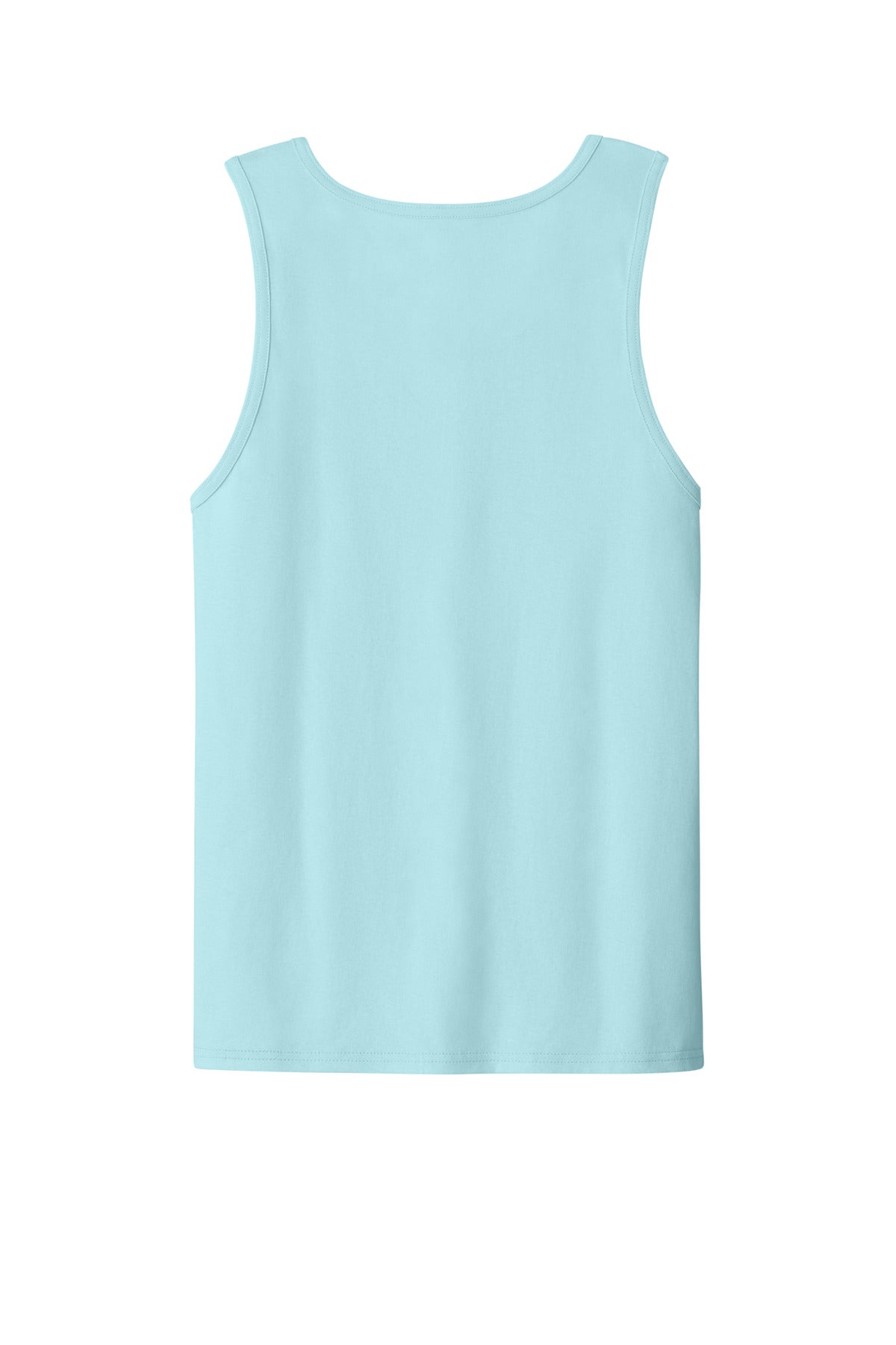 Rear View of BreezyBlue Jerzees Classics Unisex Cotton Tank 363TK