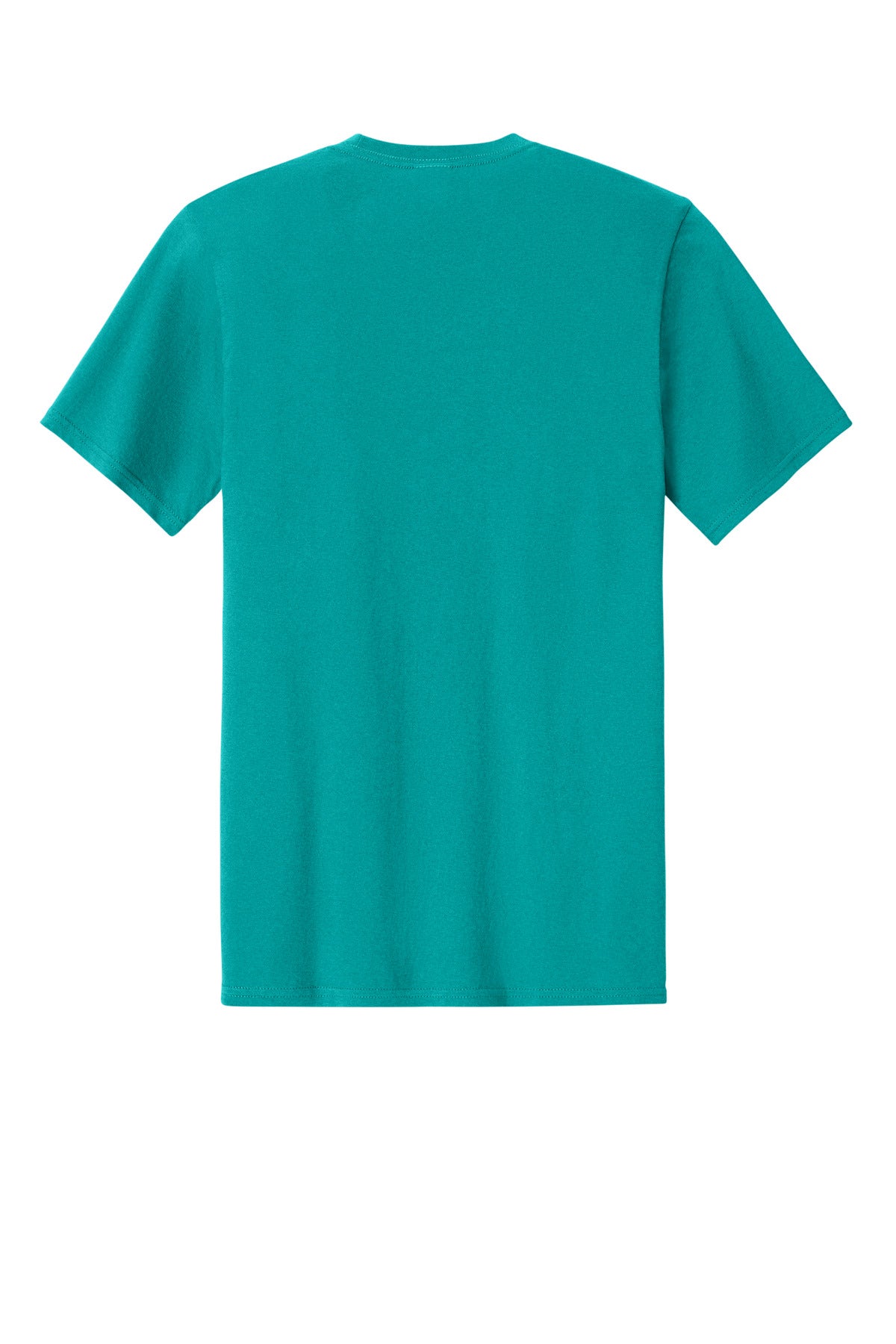 Rear View of BrightAqua Port & Co Easy Cotton Tee PC43