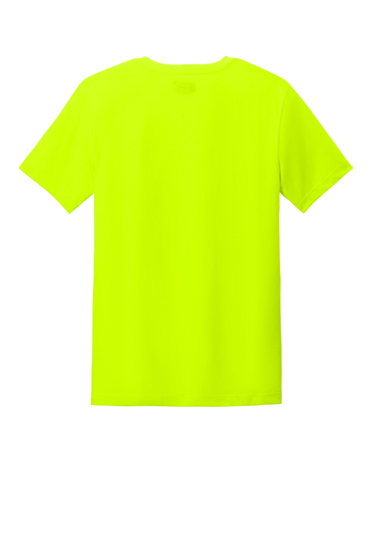 Rear View of BriteLime Carhartt Short Sleeve T-Shirt CT106020