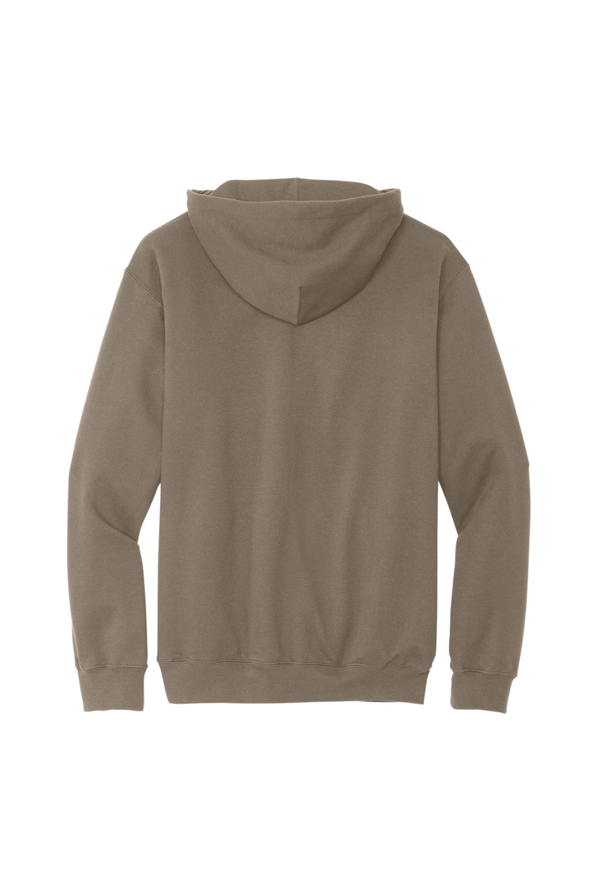 Rear View of BrnSavana Gildan Softstyle Midweight Pullover Hooded Sweatshirt SF500