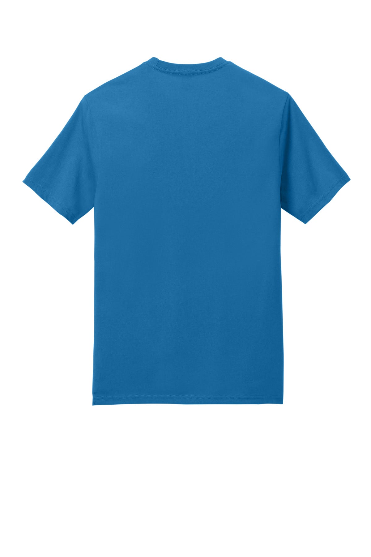 Rear View of BrtBlue District Perfect Weight Icon Tee DT106