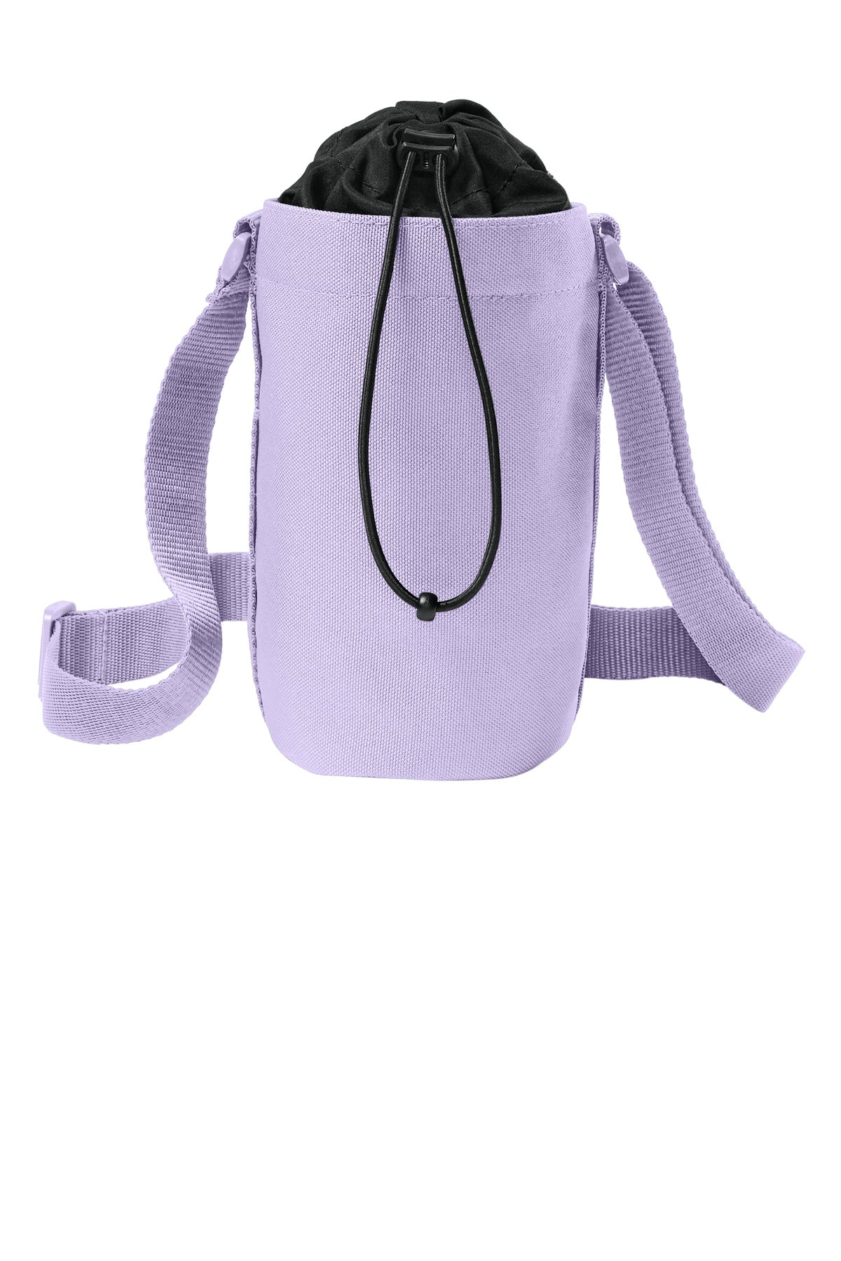 Rear View of BrtLvndr Port Authority Matte Oxford Hydration Crossbody BG941