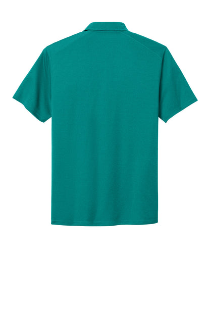 Rear View of BrtSpruceH Nike Dri-FIT Smooth Heather Polo NKFQ4794