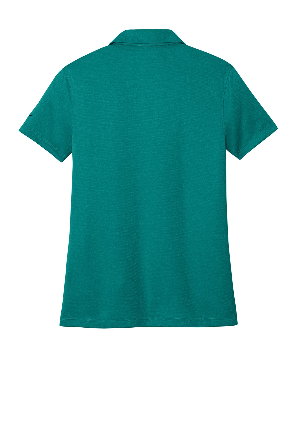 Rear View of BrtSpruceH Nike Women's Dri-FIT Smooth Heather Polo NKFQ4793