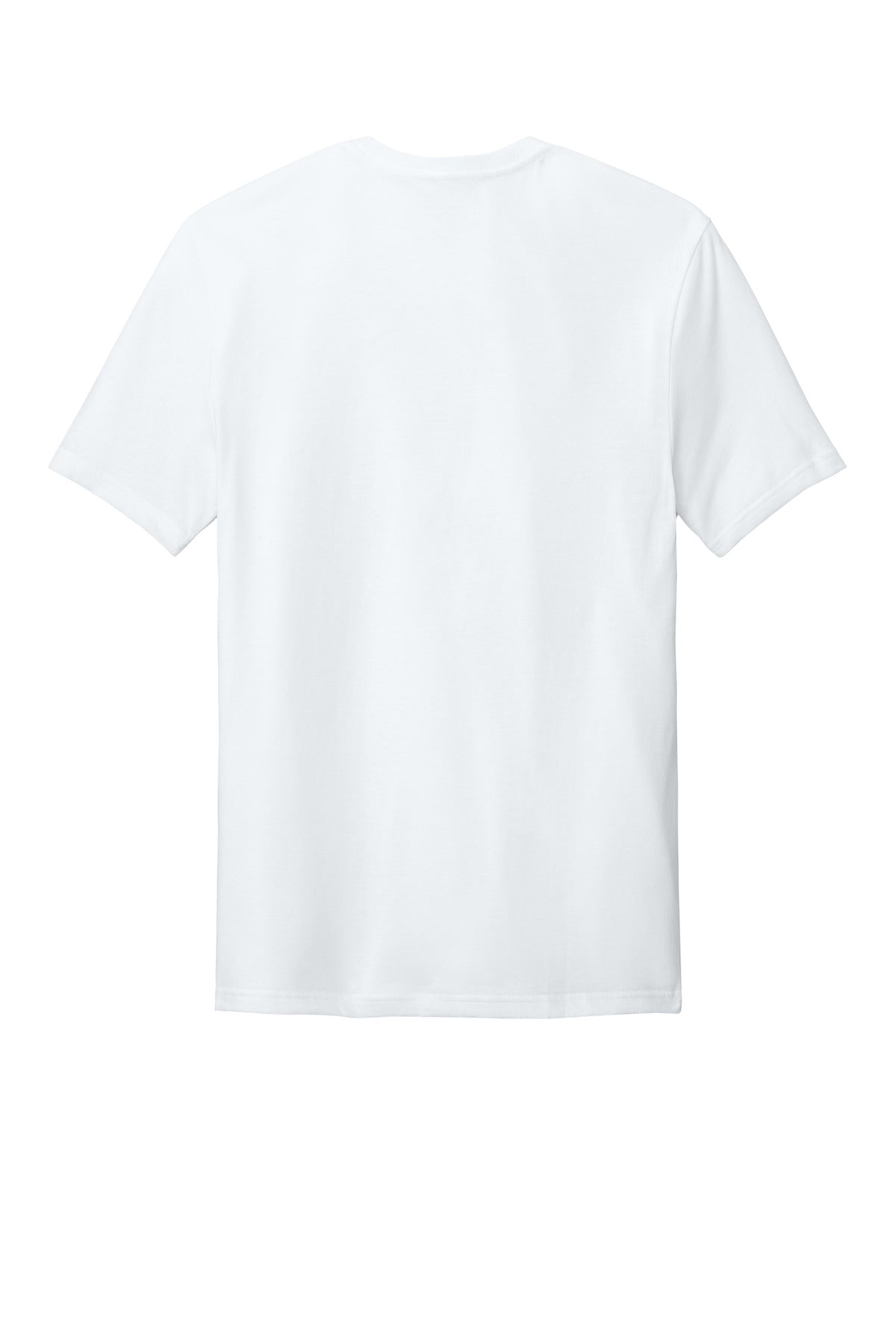 Rear View of BrtWhite District Perfect Weight CVC Tee DT184