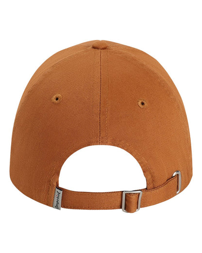 Rear View of Buckthorn Brown The Original Buckle Dad Hat - X210B