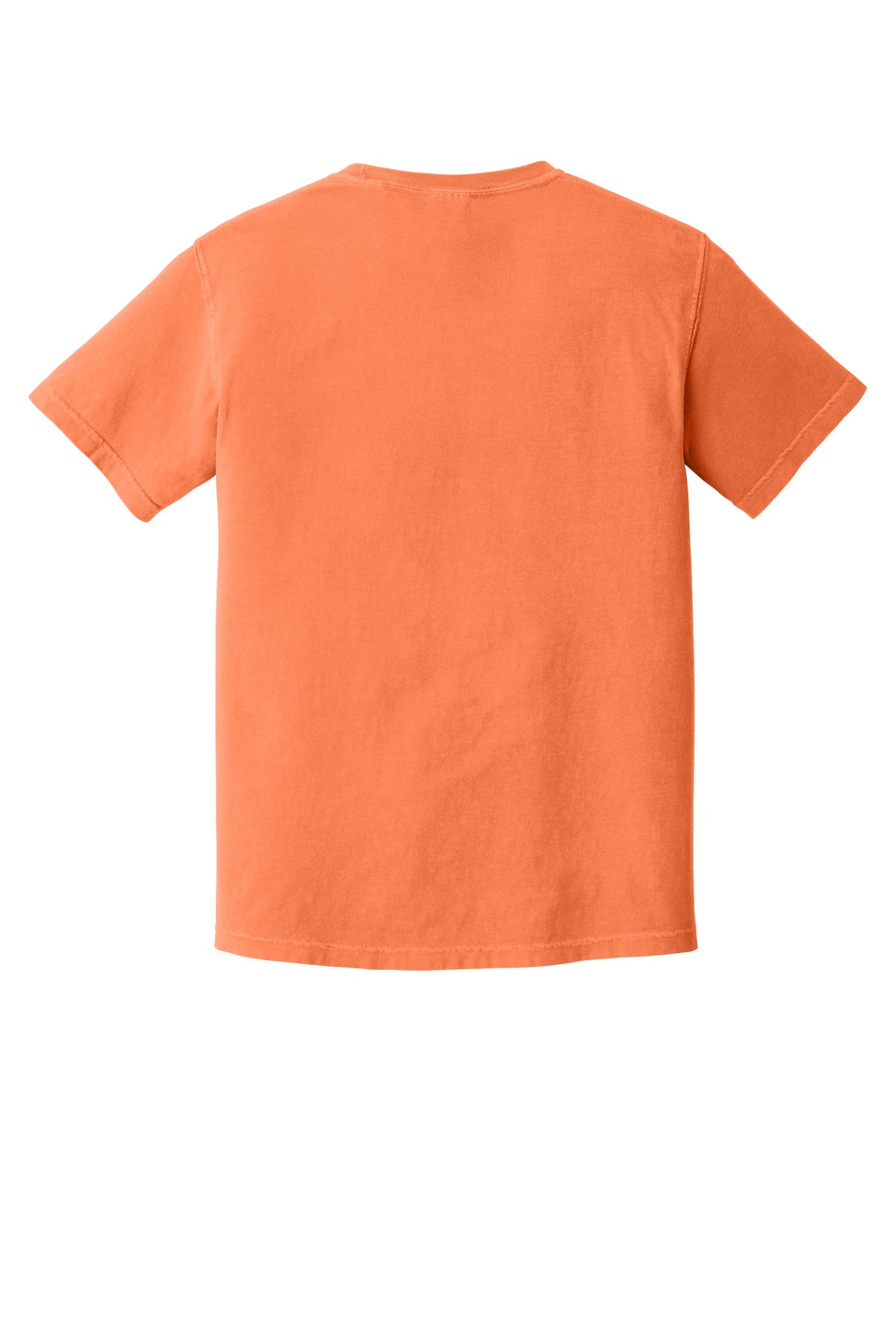 Rear View of BurntOrng COMFORT COLORS Heavyweight Ring Spun Tee. 1717